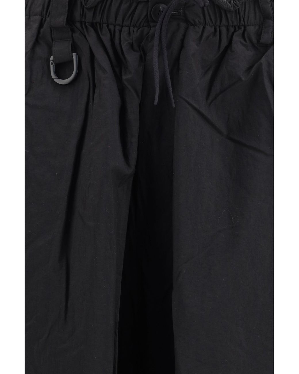Y-3 Blue Nylon Cargo Pants for men