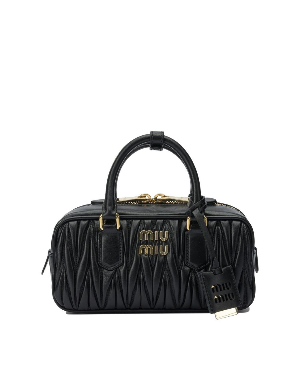 Miu Miu Black "Arcadie" Handbag