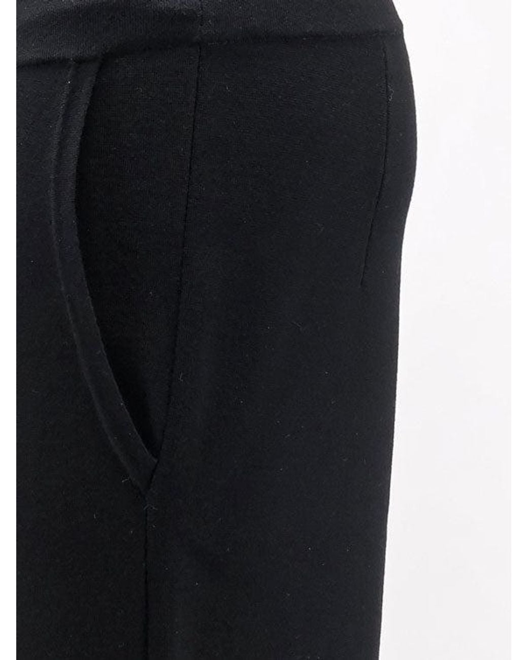 Max Mara Black Mxmbaldo Knitted Trousers