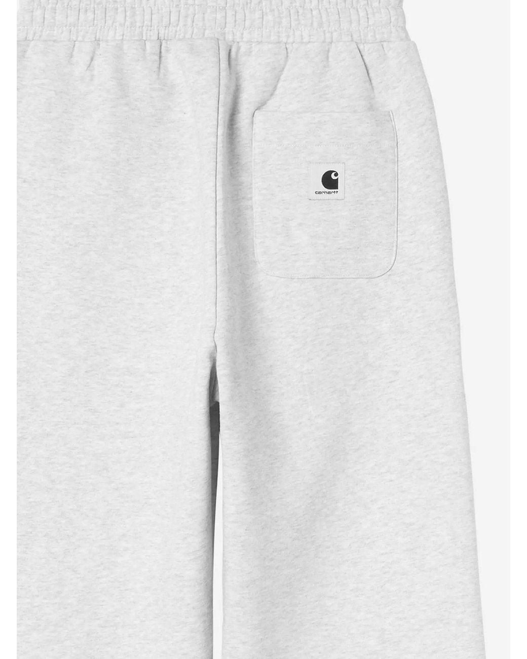 Carhartt White Cassie Cotton Jogging Pants