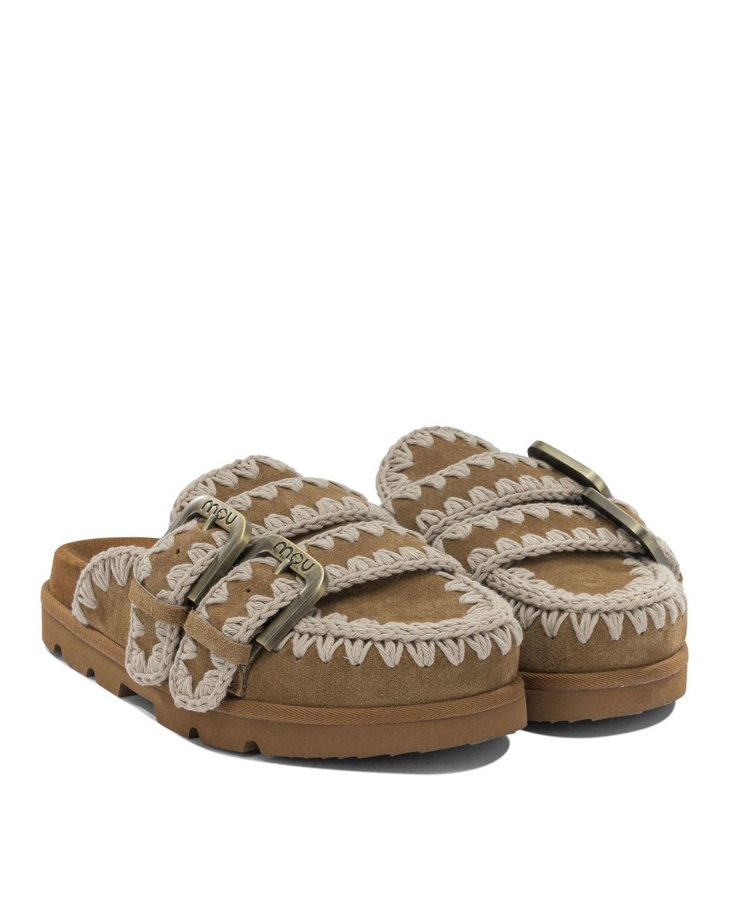 Mou Brown Sandals
