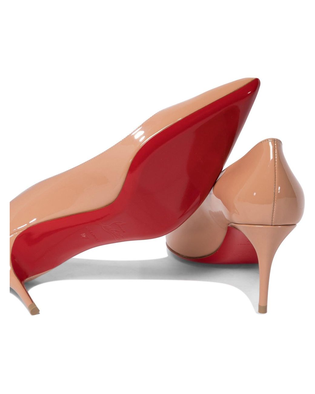 Christian Louboutin Pink Kate Patent Leather Pumps 70