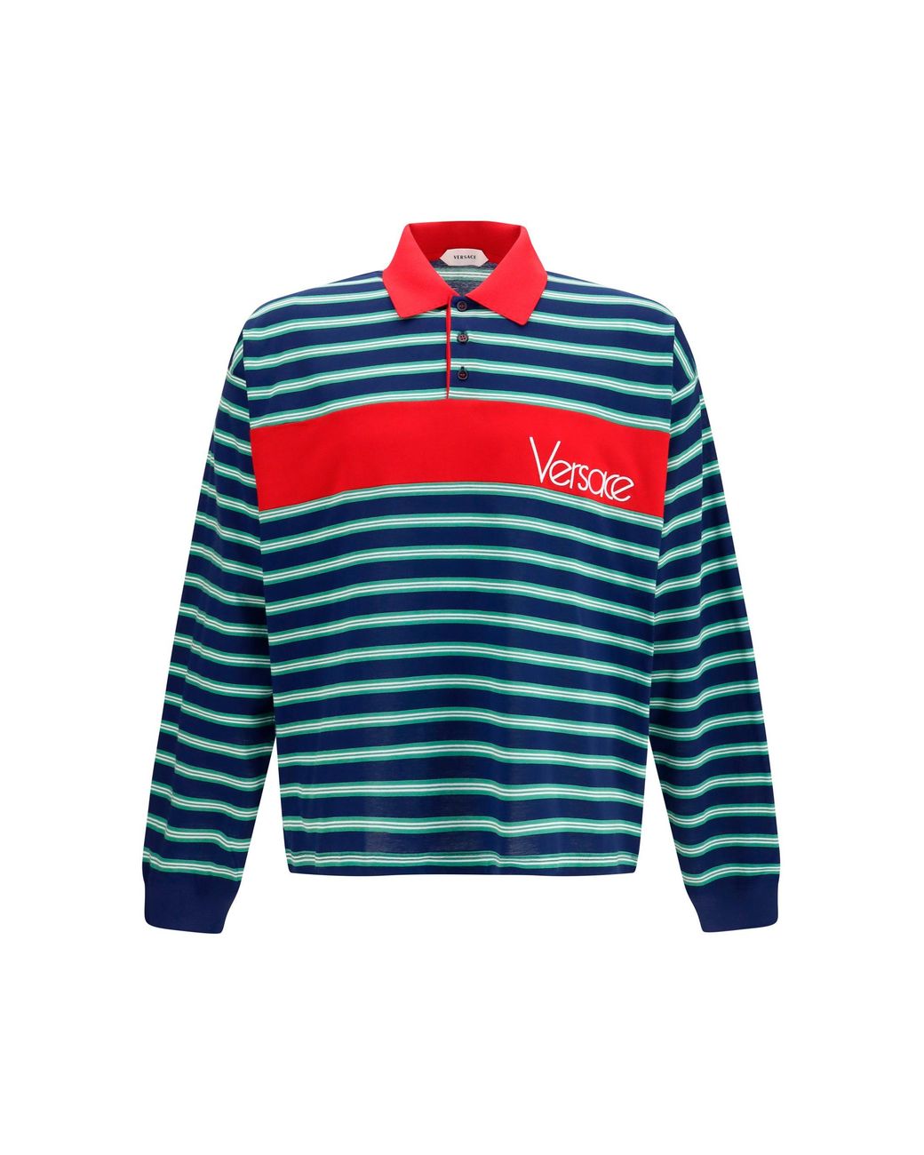 Versace Blue Polo Shirt for men