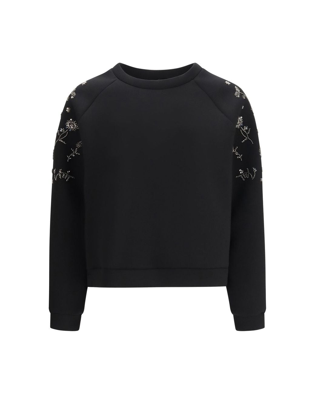 Weekend by Maxmara Black Sweatshirt Tema
