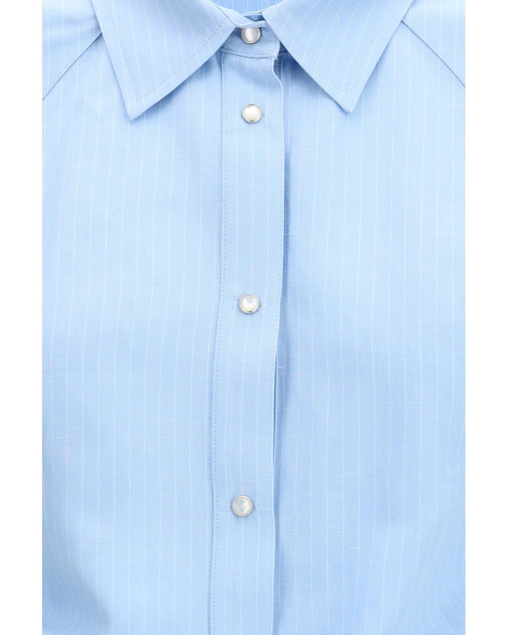 Jacob Cohen Blue Short-Sleeve Shirt