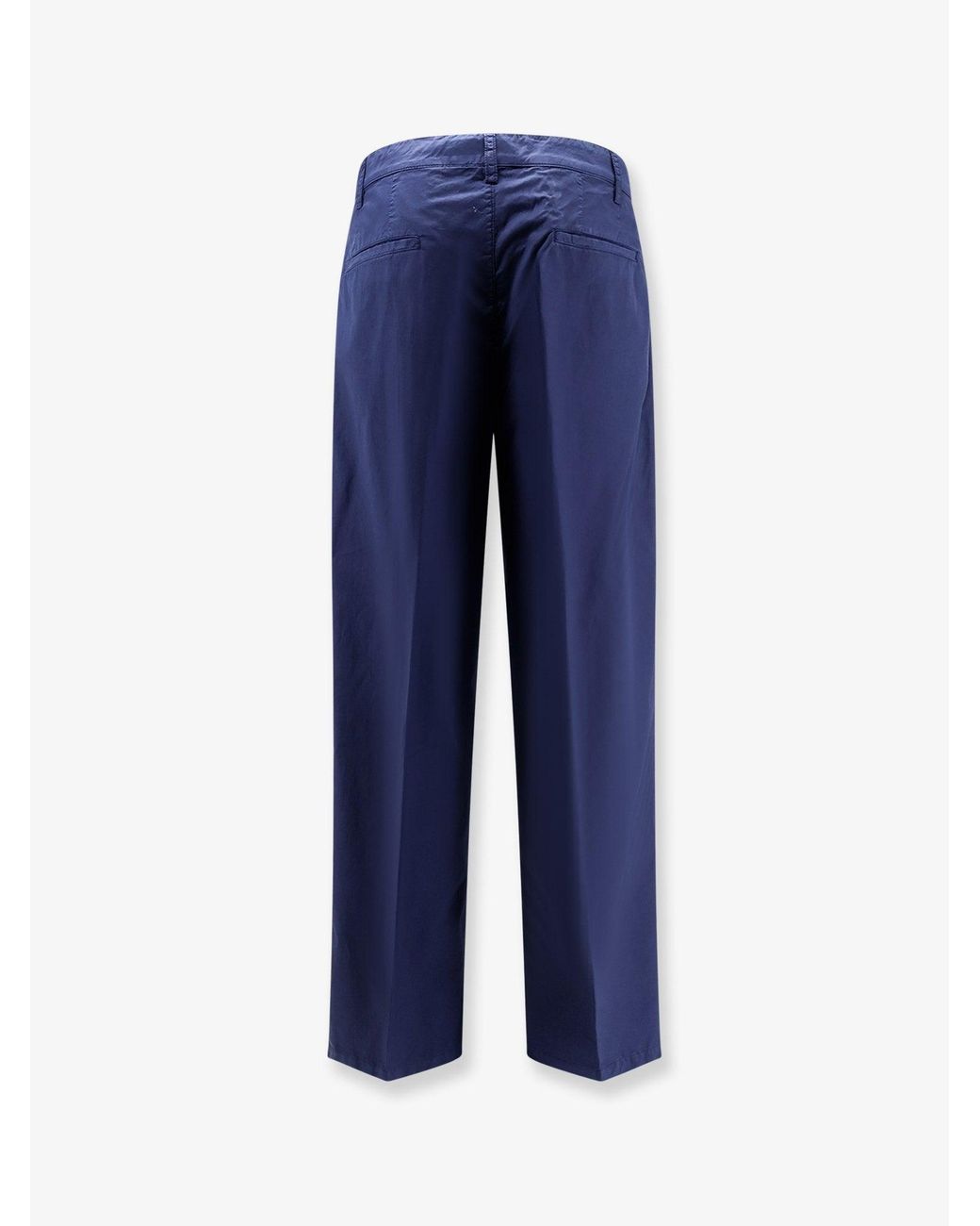Aspesi Blue Trousers, Cotton