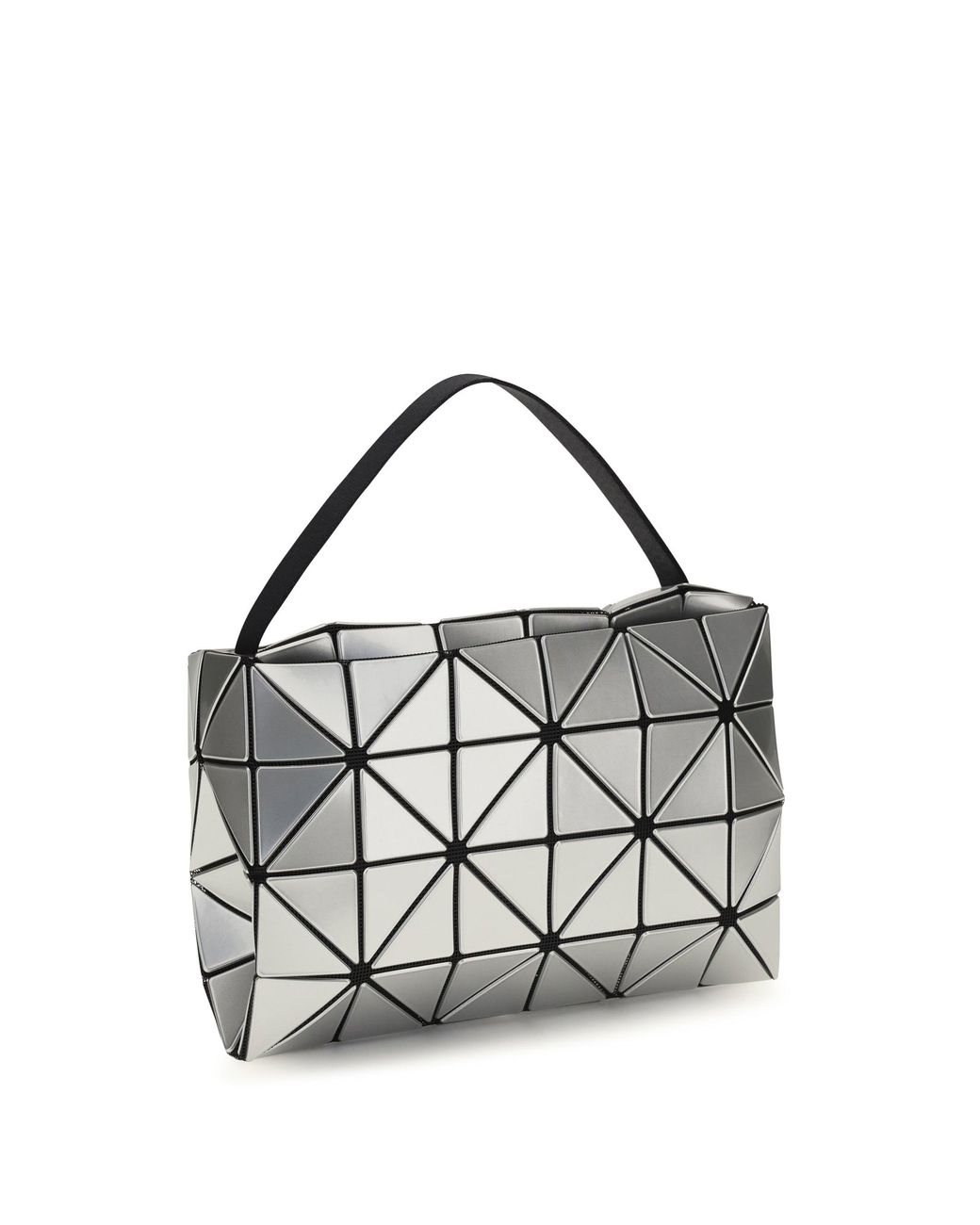 Issey Miyake Metallic Carton Shoulder Bag