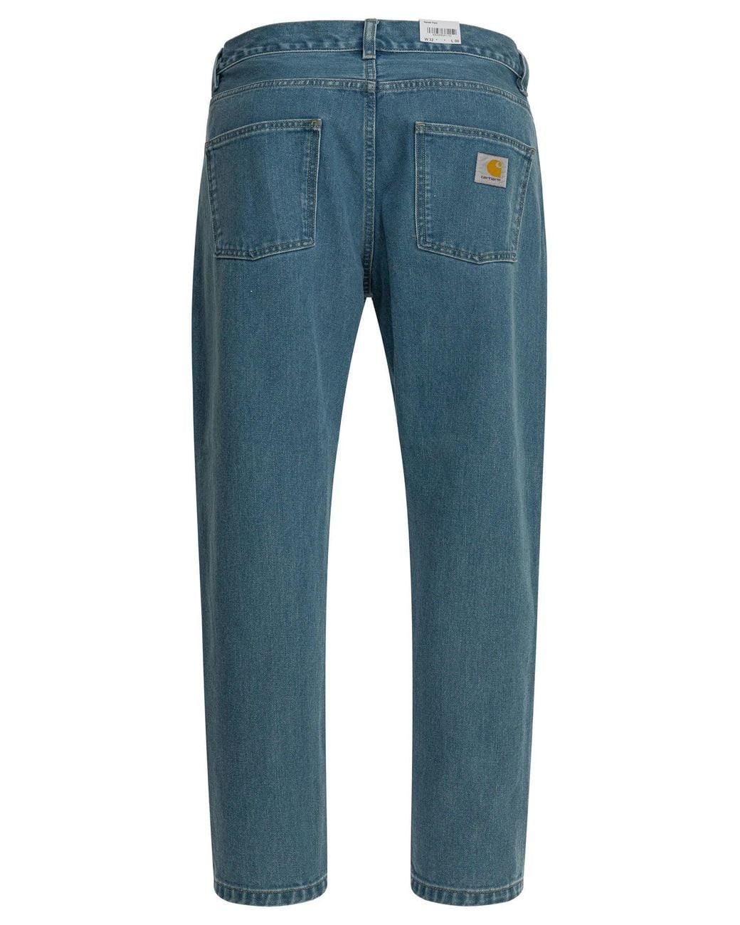 Carhartt Blue Organic Cotton Jeans for men