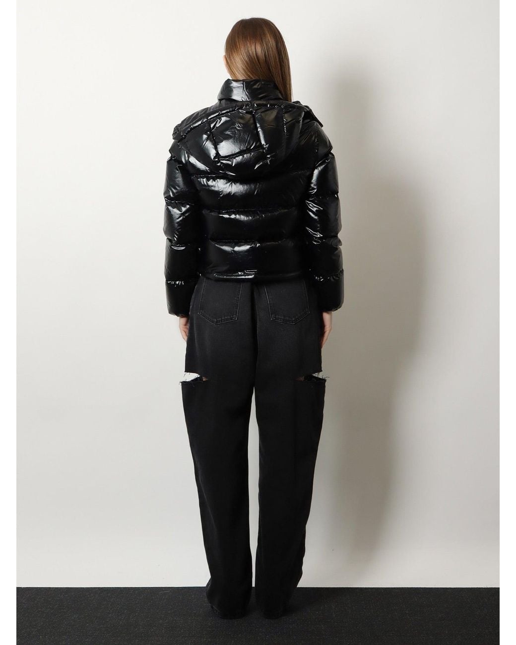 Moncler Black Niveole Nylon Jacket