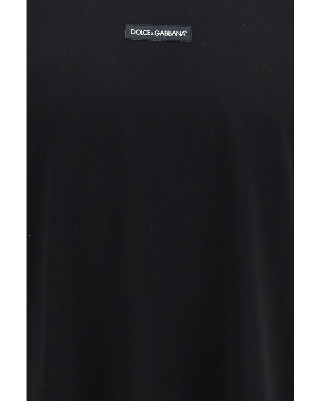 Dolce & Gabbana Black Dolce & Gabbana Cotton T-Shirt for men