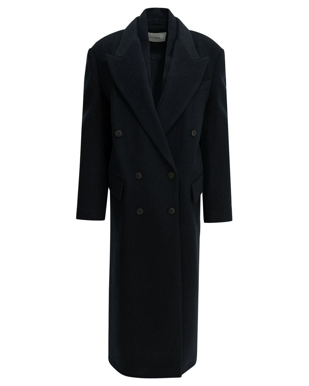 IVY & OAK Black Wool Blend Jacket