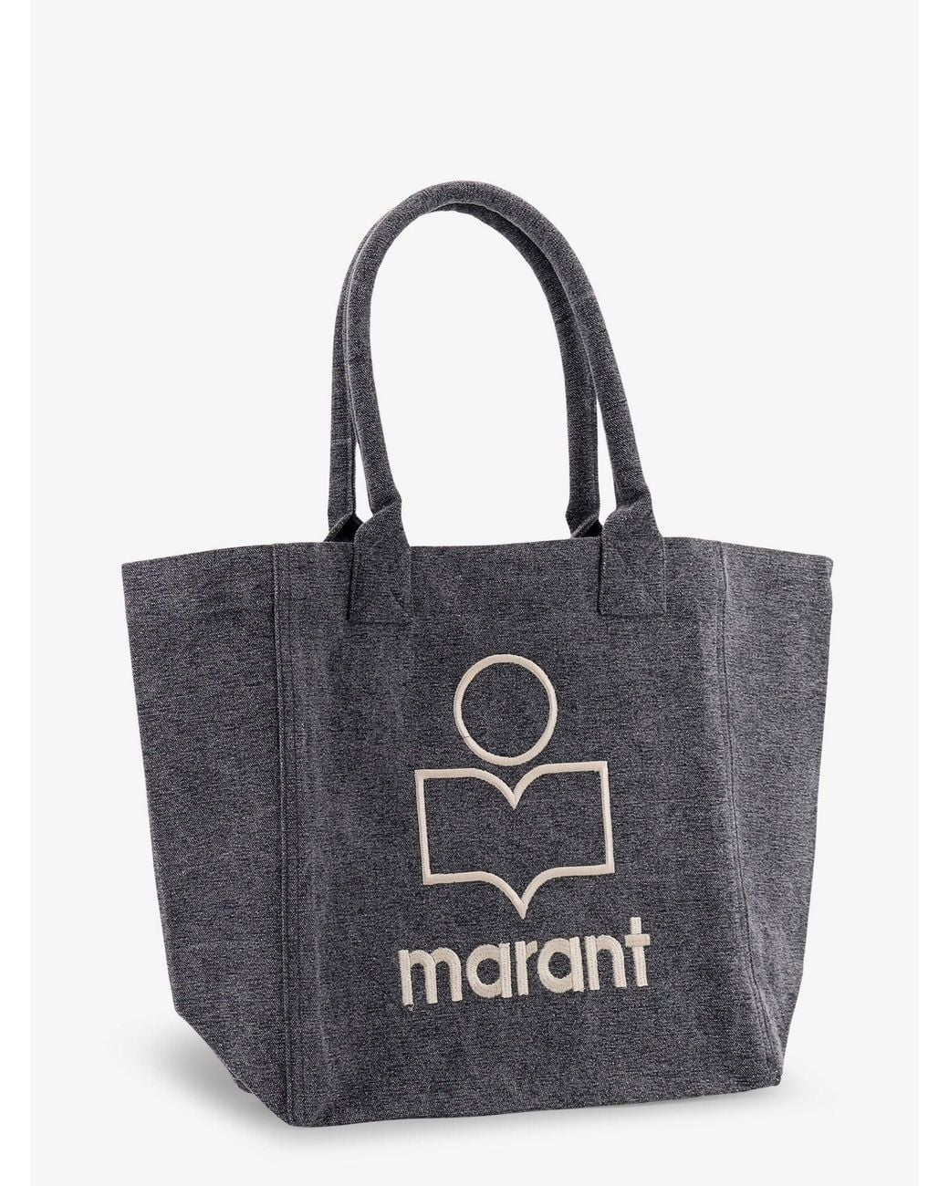 Isabel Marant Black Small Yenky Cotton Shoulder Bag
