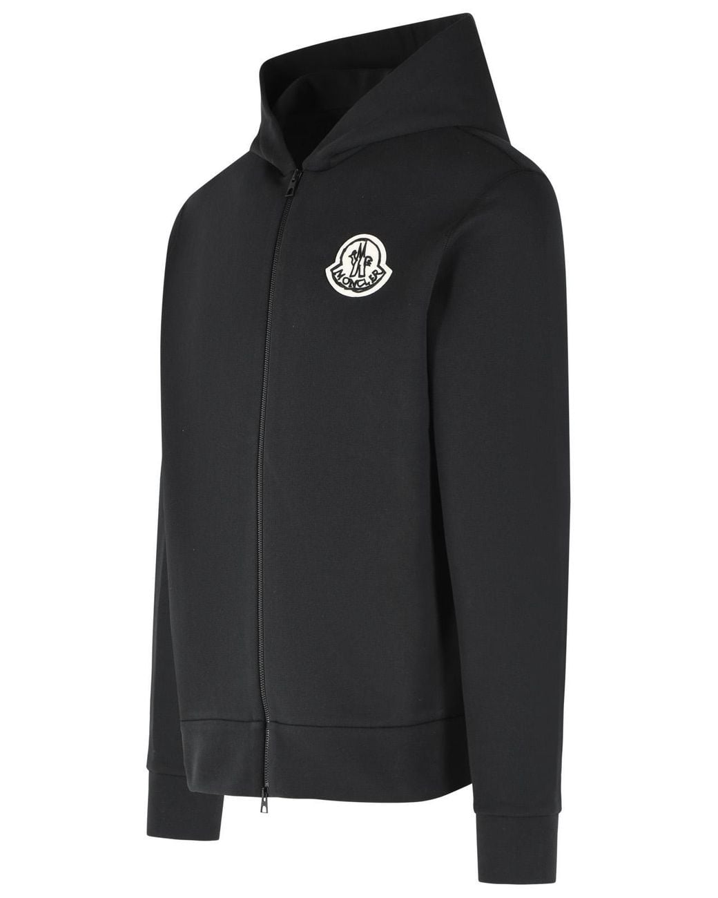Moncler Black Cotton Sweatshirt for men