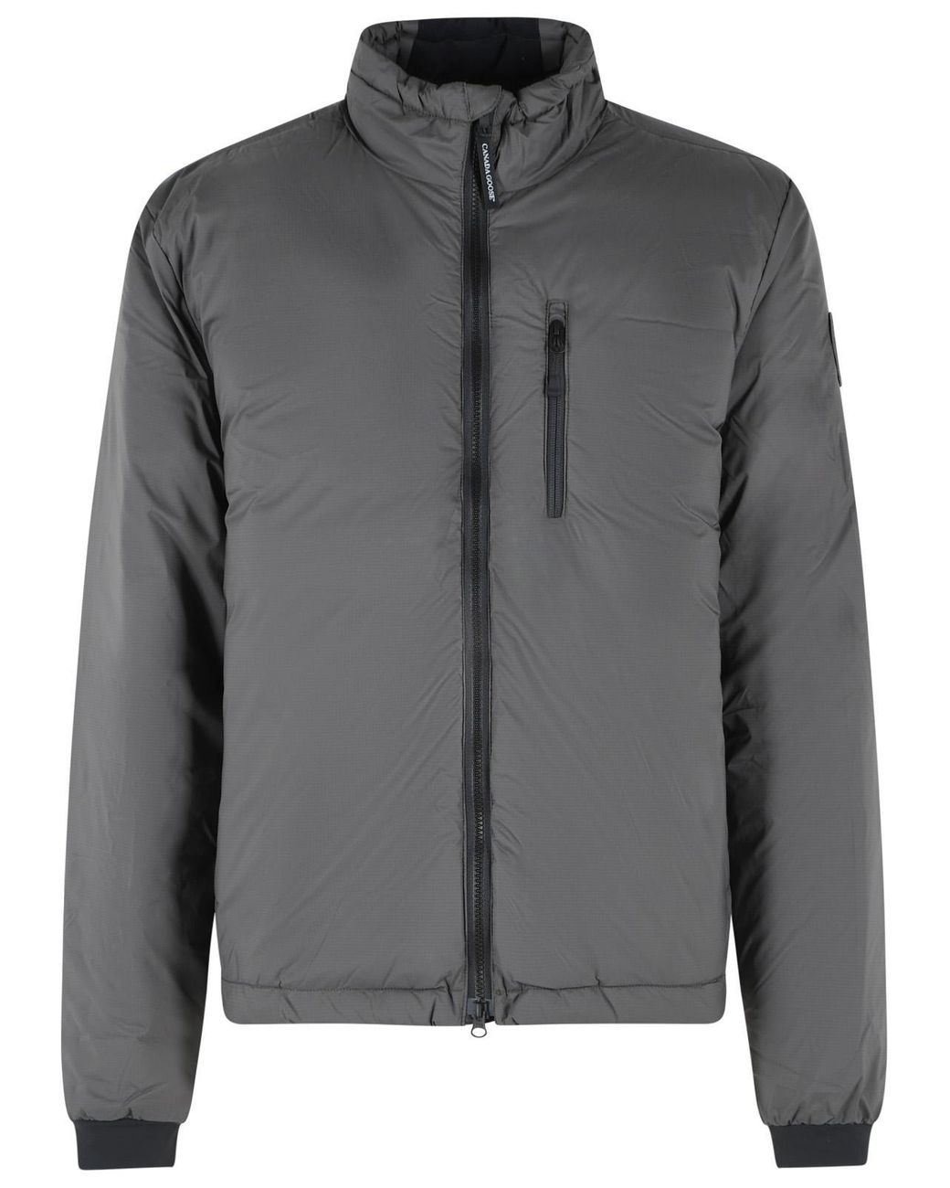 Canada Goose Gray Lodge Polyamide Down Jacket for men