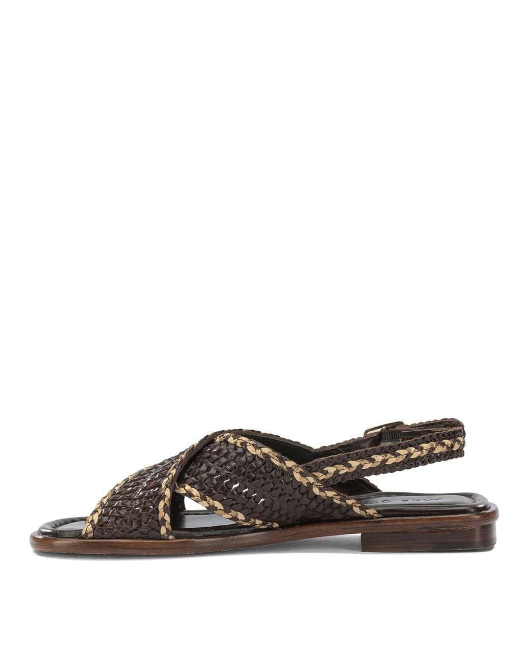 Pons Quintana Multicolor Leather Sandals