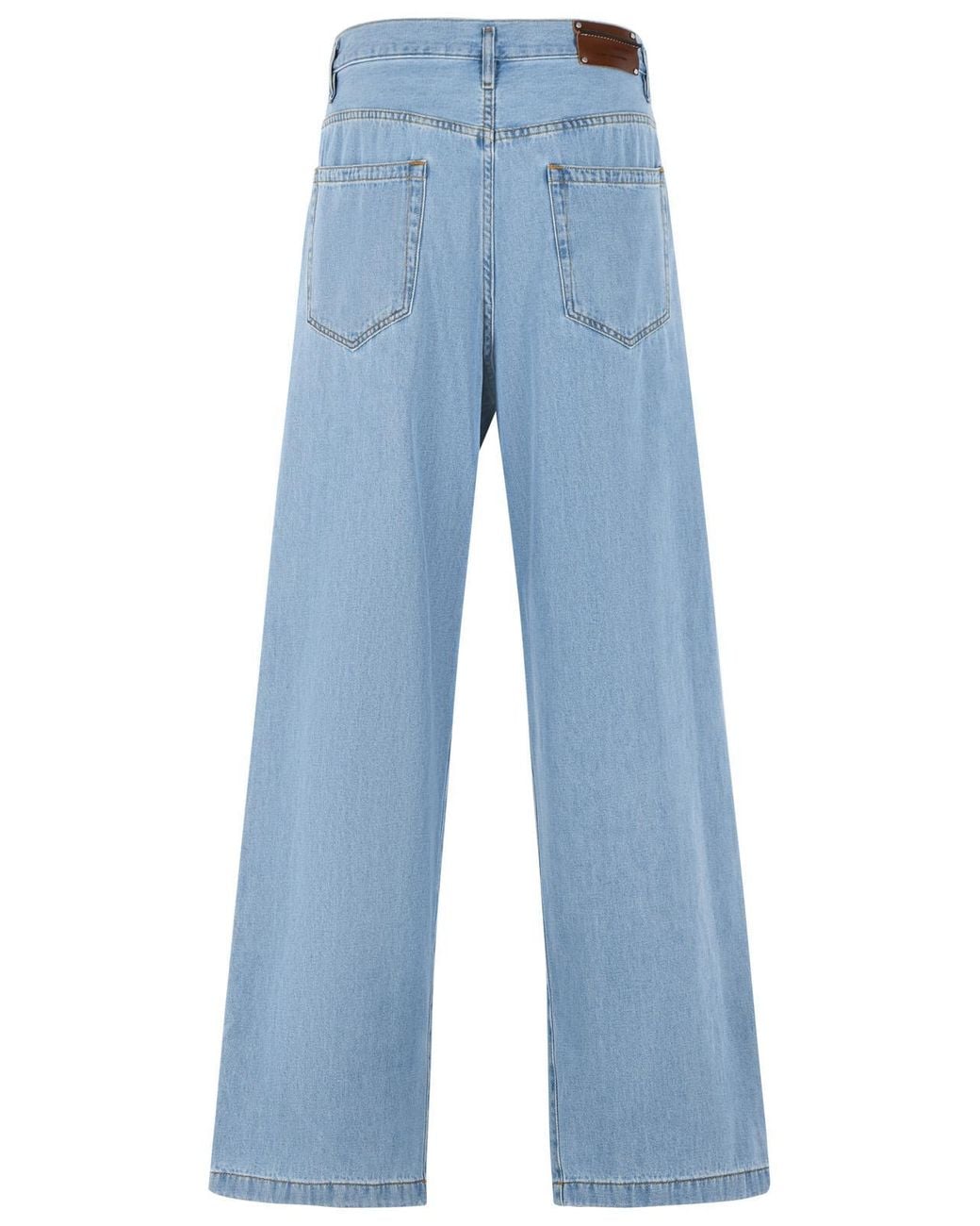 Dries Van Noten Blue 'Penning' Light Denim Jeans for men