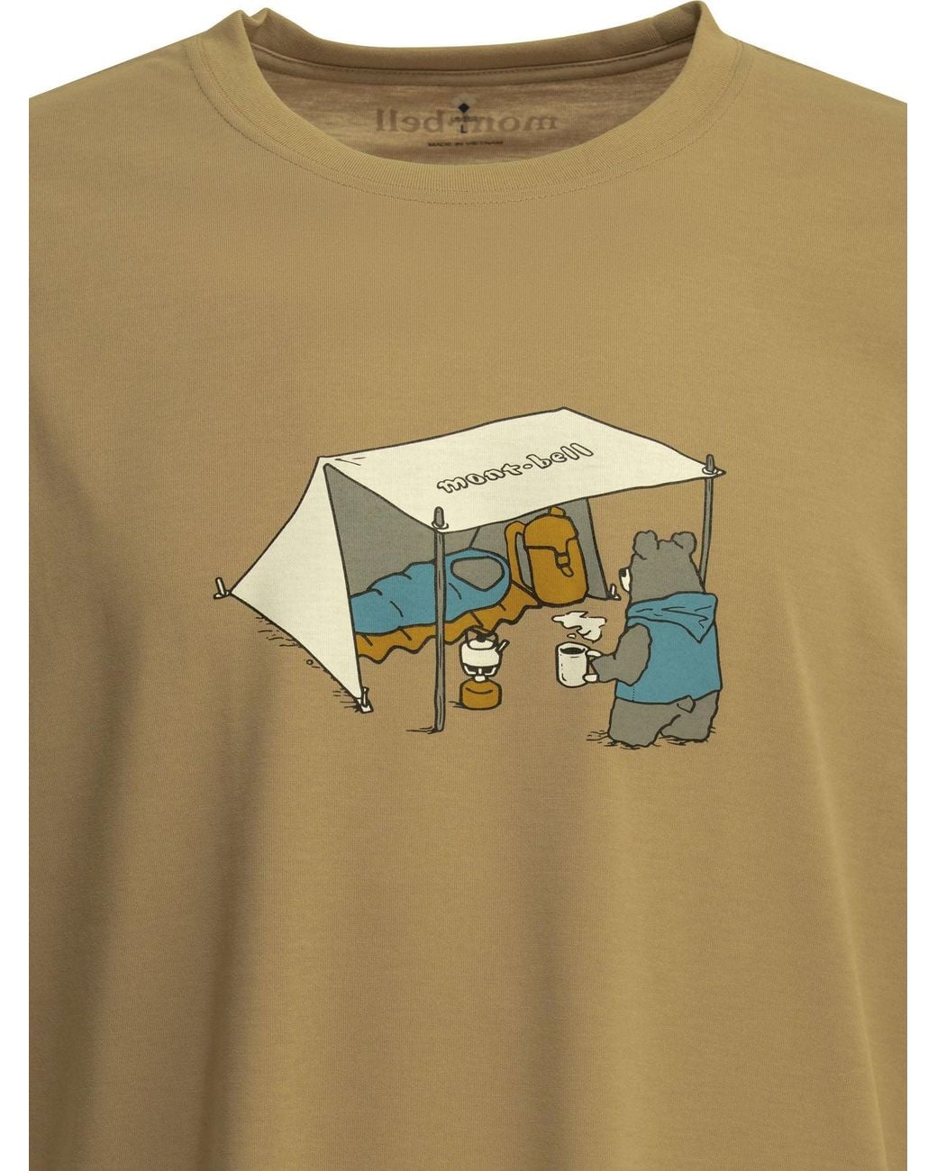 Montbell Green T-Shirts for men