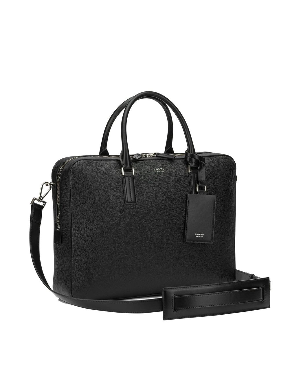 Tom Ford Black "Elliot" Large Handbag