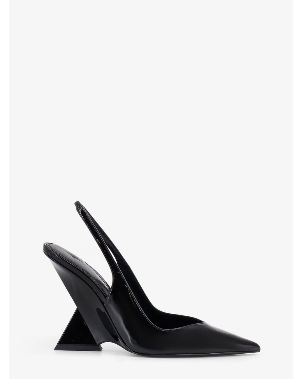 The Attico White Cheope Patent Leather Pumps