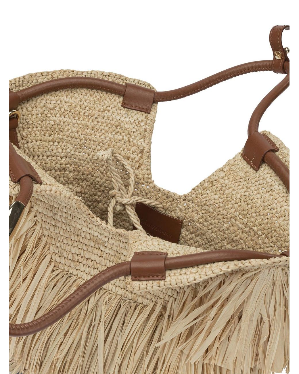 Zimmermann Natural "Goldentime" Medium Handbag