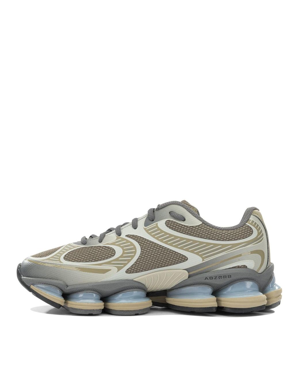 New Balance Gray "Abzorb 2000" Low-Top Sneakers