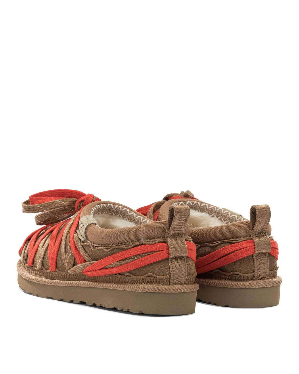 Ugg Brown Suede Rubber Loafers for men