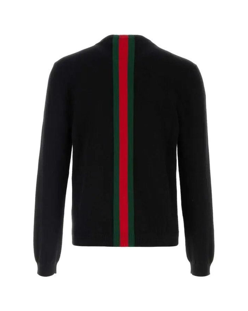 Gucci Black Cashmere Knitwear for men