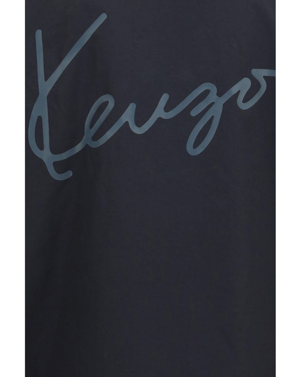 KENZO Blue Lightweight Cotton And Nylon Jacket for men