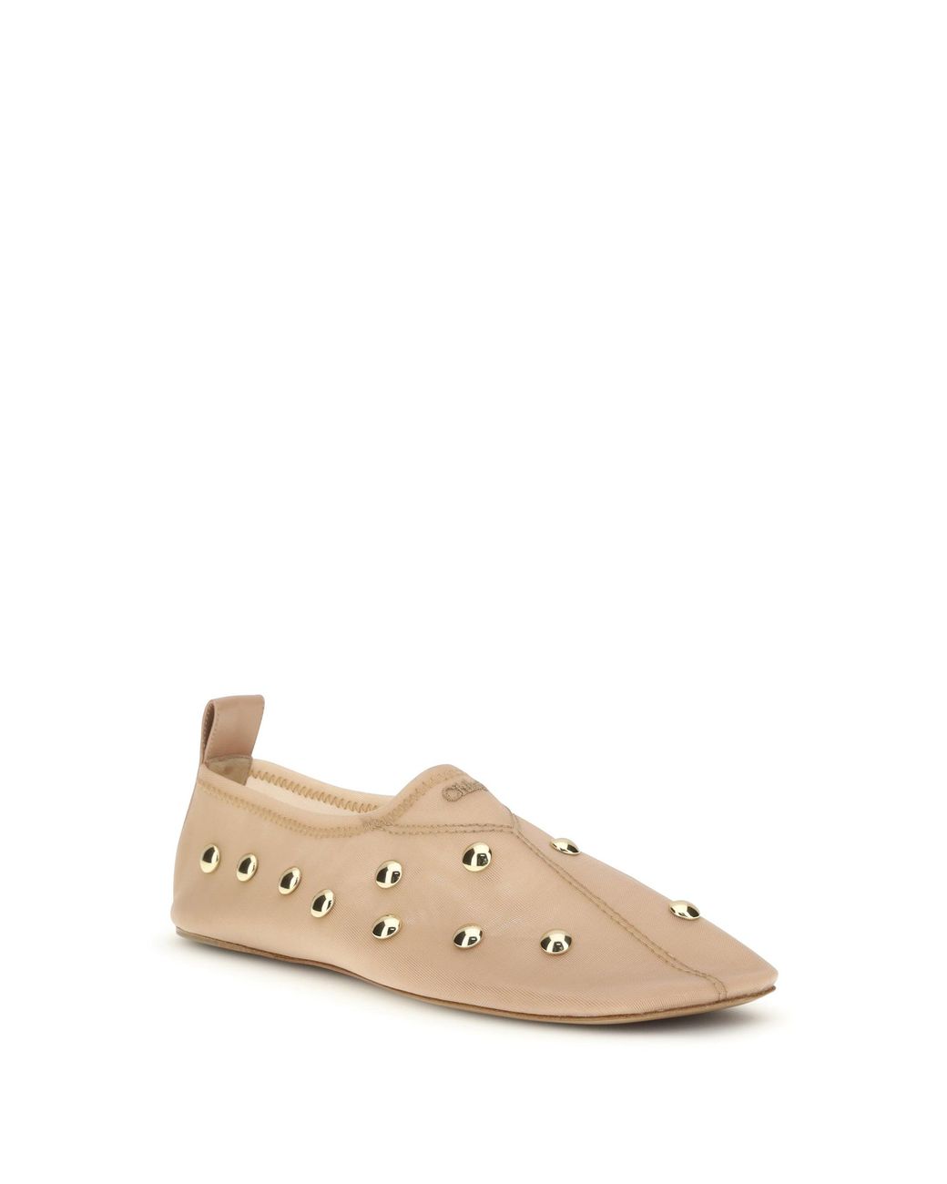 Chloé Natural Chloã Rita Ballerinas