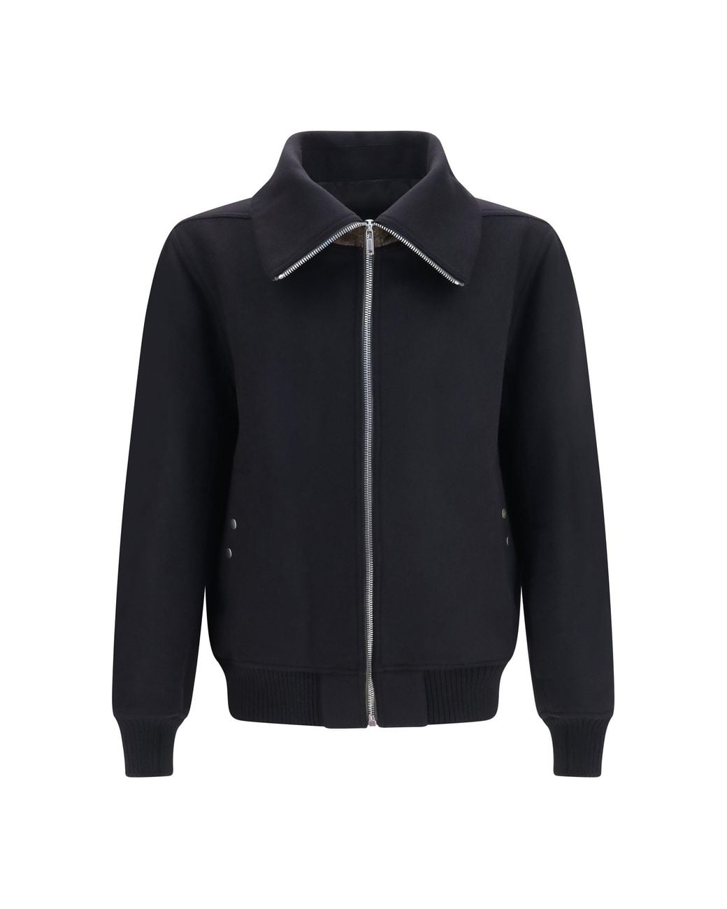 Rick Owens Blue Dracu Flight Jacket for men