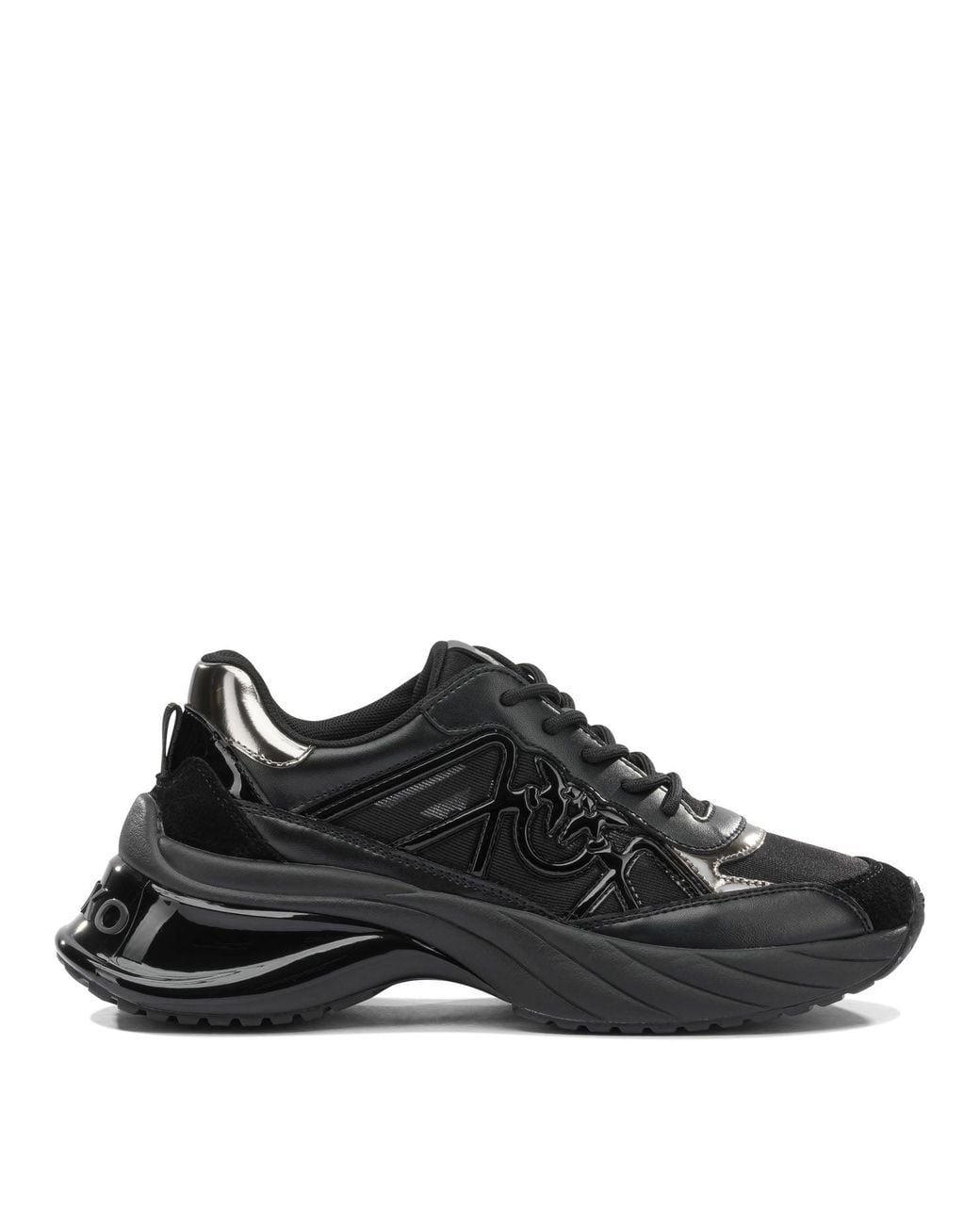 Pinko Black Sneakers & Slip-On