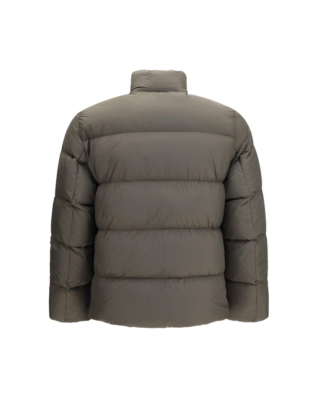 Woolrich Gray Cloud Eagle Padded Jacket Dark for men