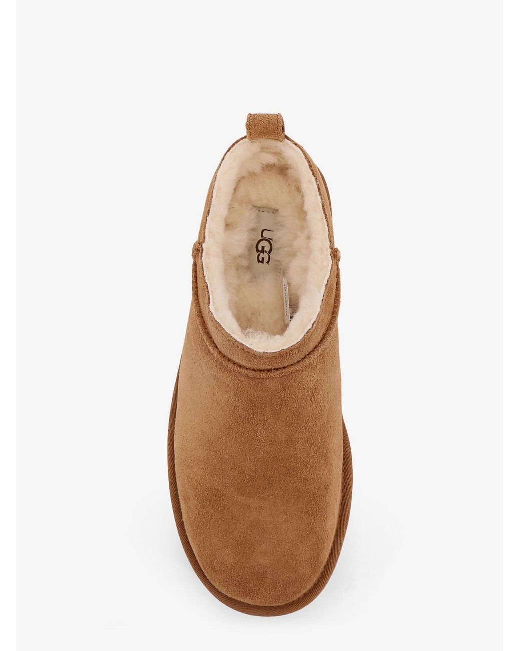 Ugg Brown Classic Micro Suede Slip-On