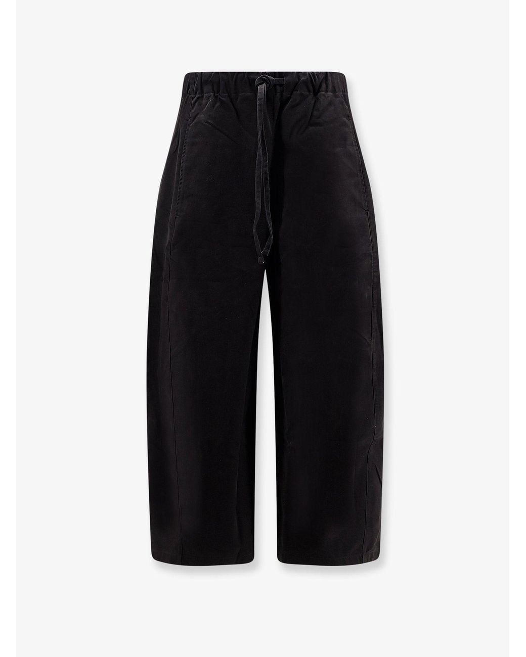 Entire studios Black Cotton Trousers
