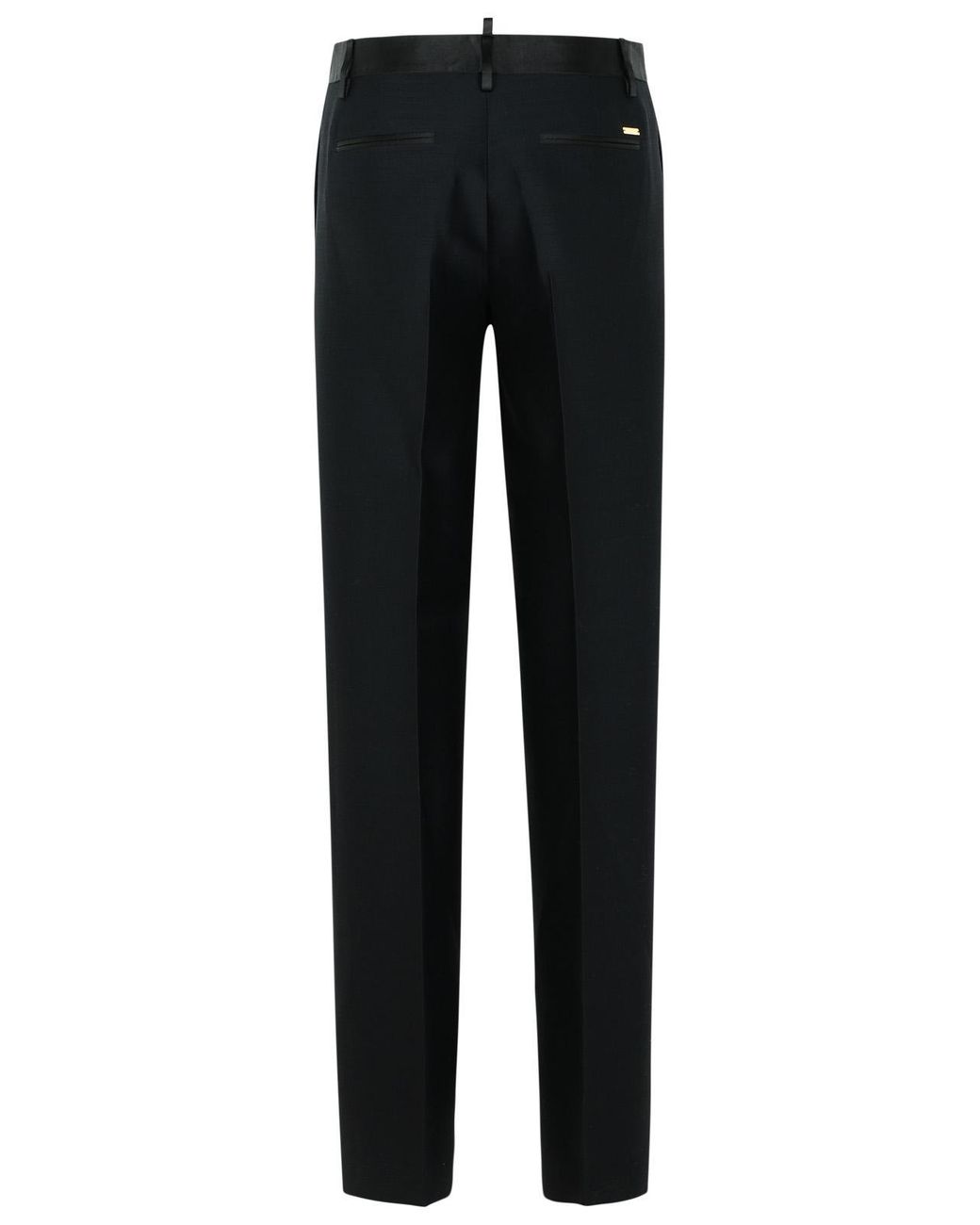DSquared² Black Daisy' Virgin Wool Blend Pants