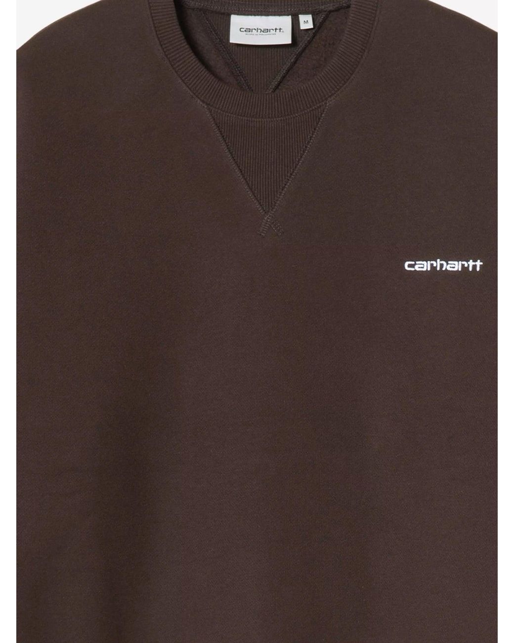 Carhartt Brown Ebbert Cotton-Blend Sweatshirt for men