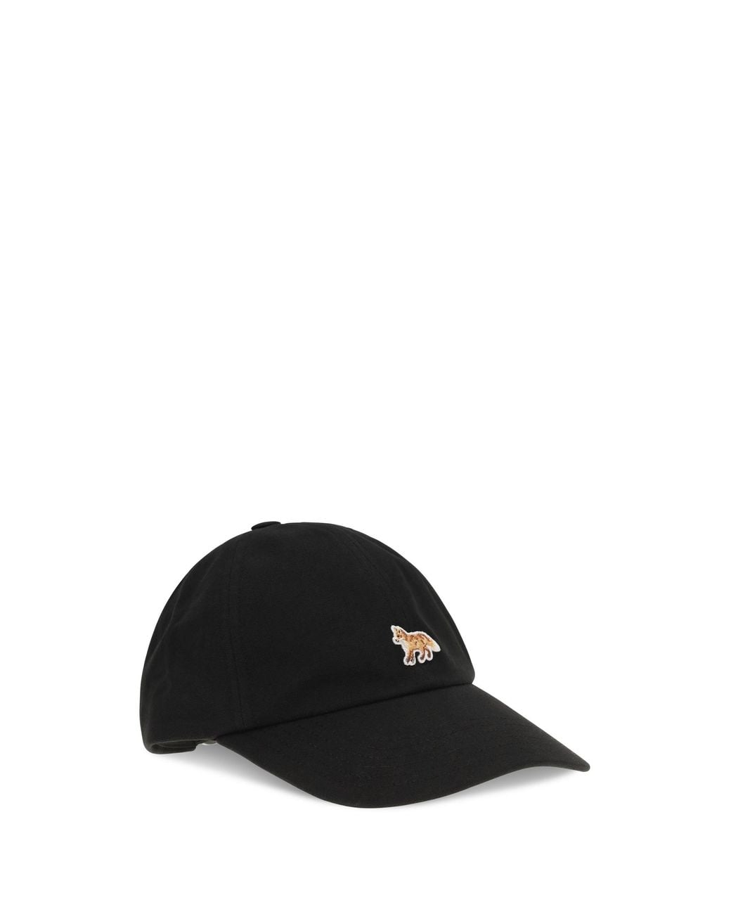 Maison Kitsuné Black Baby Fox Baseball Cap