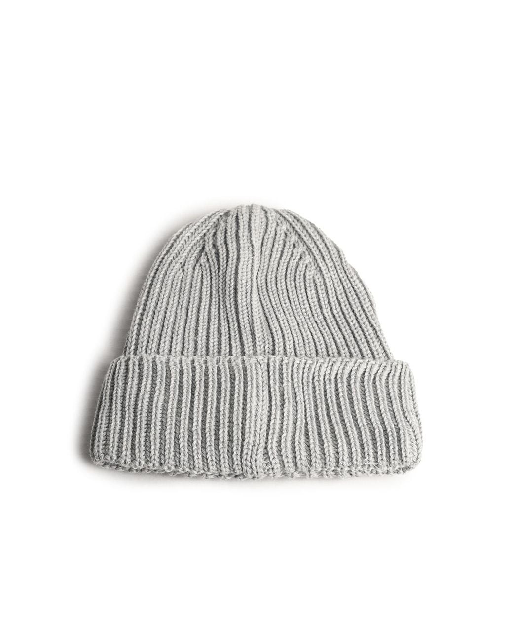 C P Company Gray Wool Beanie for men