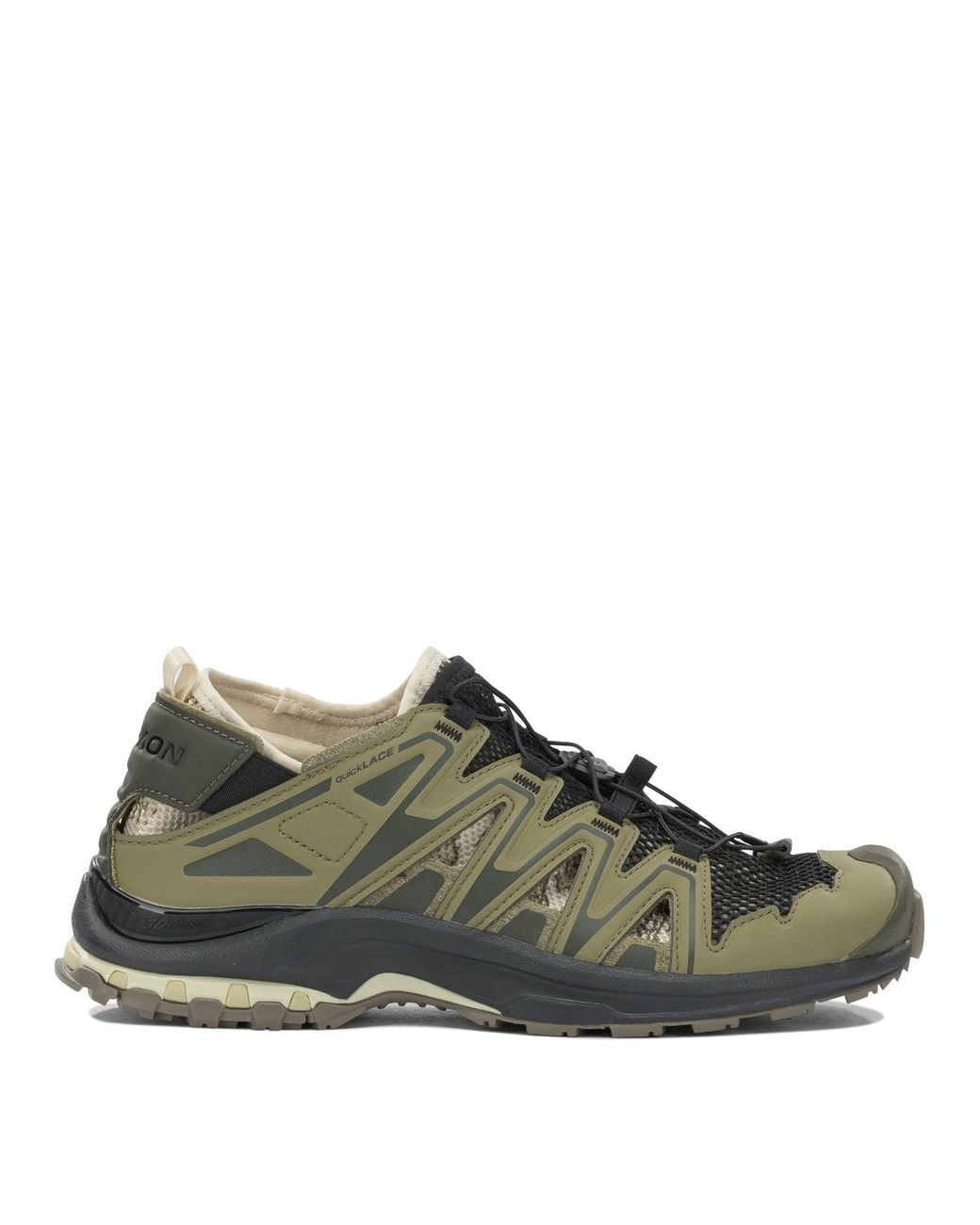 Salomon Green "Xa Pro 3 D Modular" Low Top Sneakers
