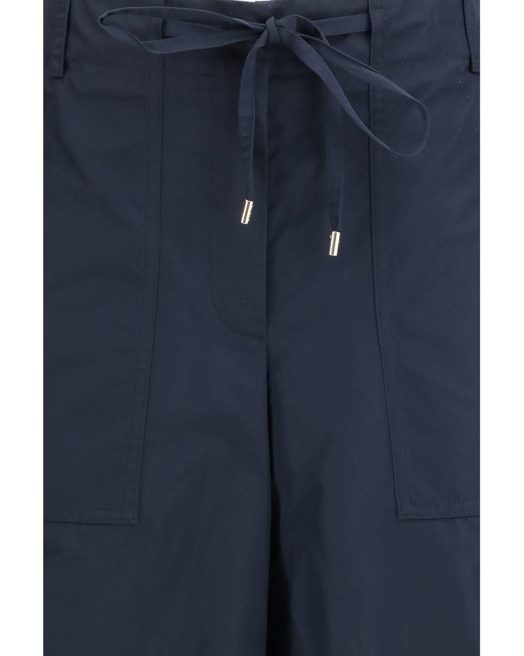 Alaïa Blue Cargo Trousers Radzimir Polyester