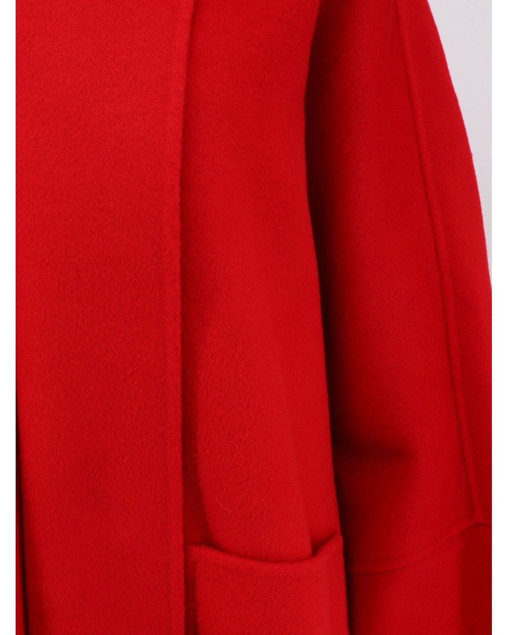 R2W Red Toni Wool And Cashmere Coat