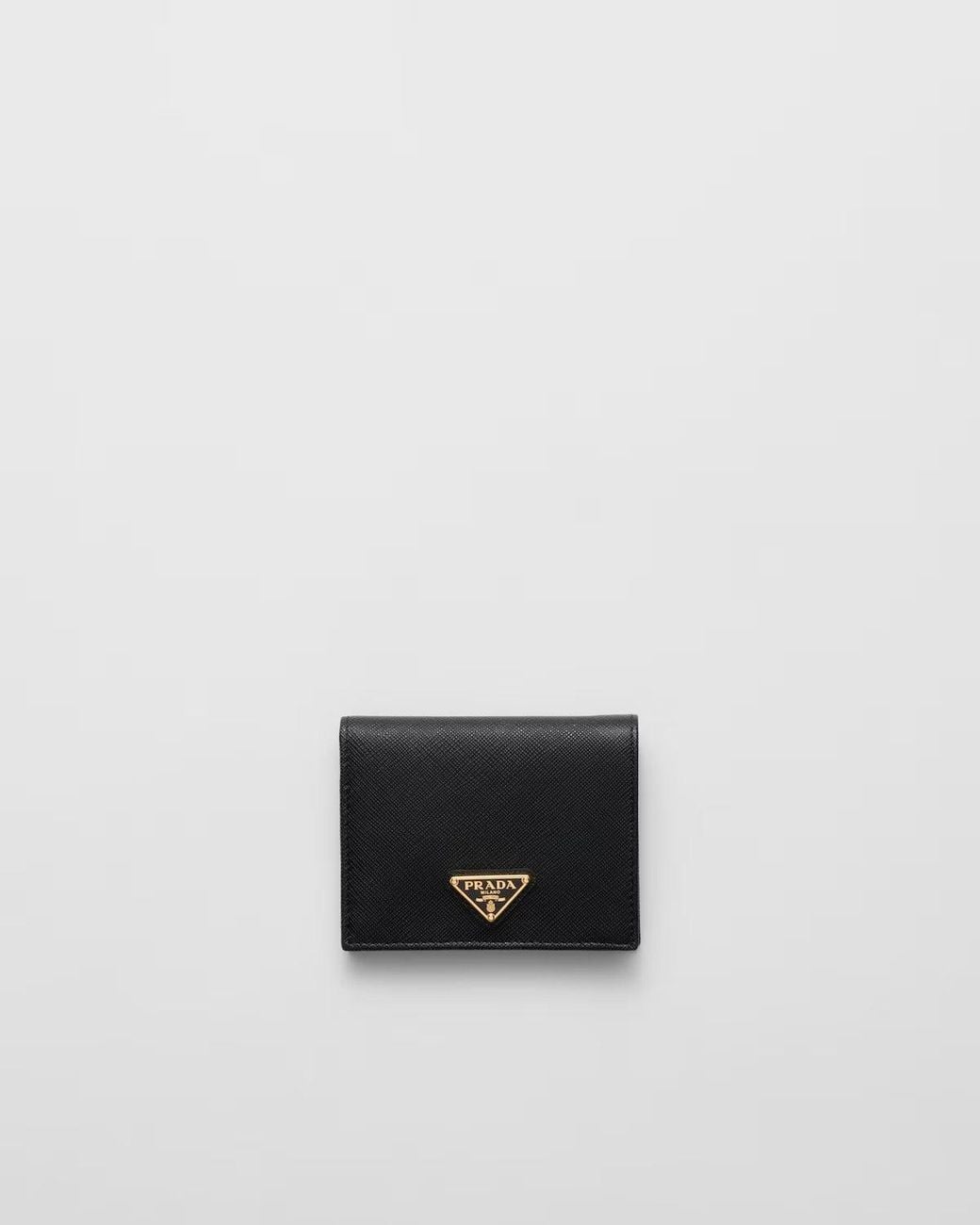 Prada White Saffiano Leather Wallet