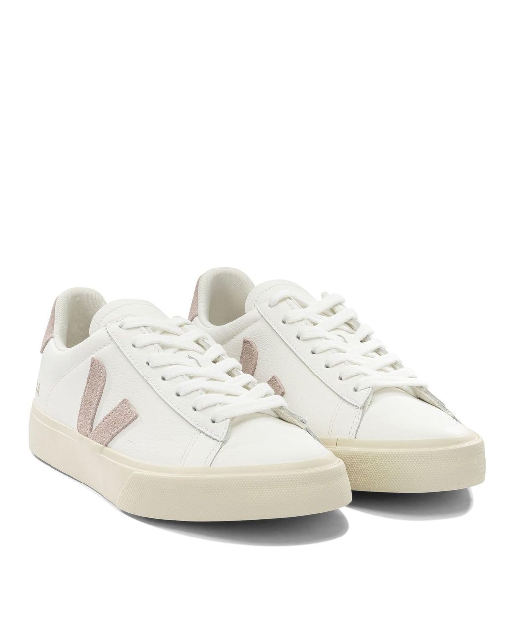 Veja White "Campo" Sneakers