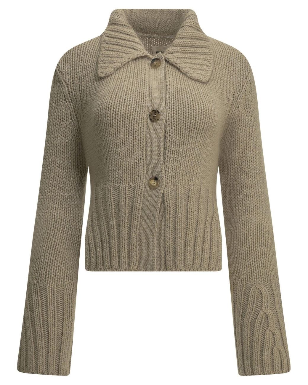 Khaite Green "Takeo" Cardigan