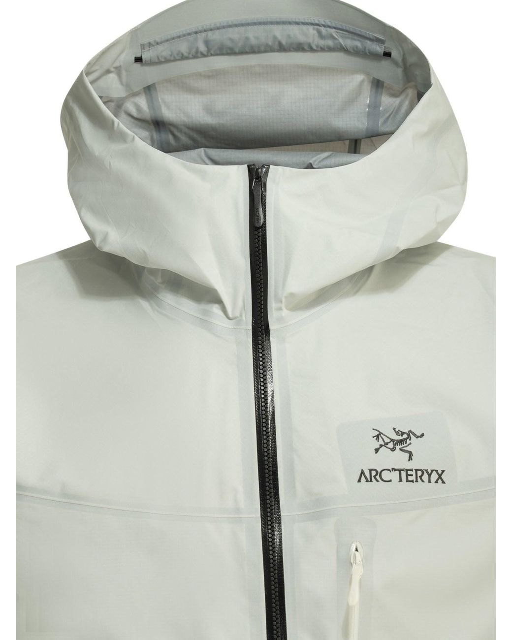Arc'teryx White Alpha Sl Technical Jacket for men