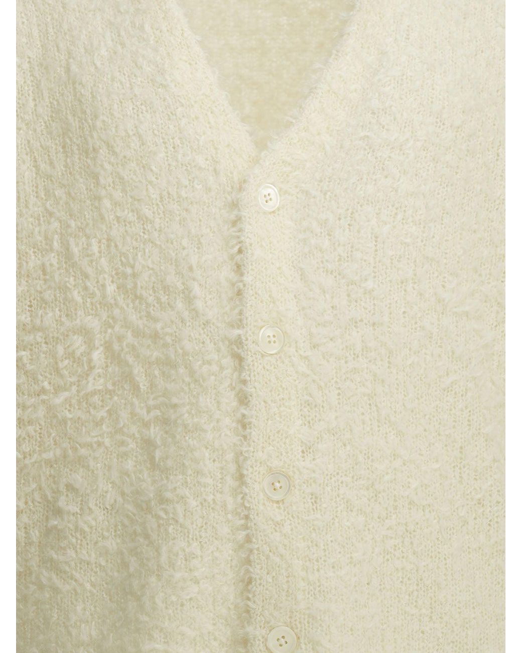 Stussy White Stussy Nylon Wool Acrylic Alpaca Knitwear for men