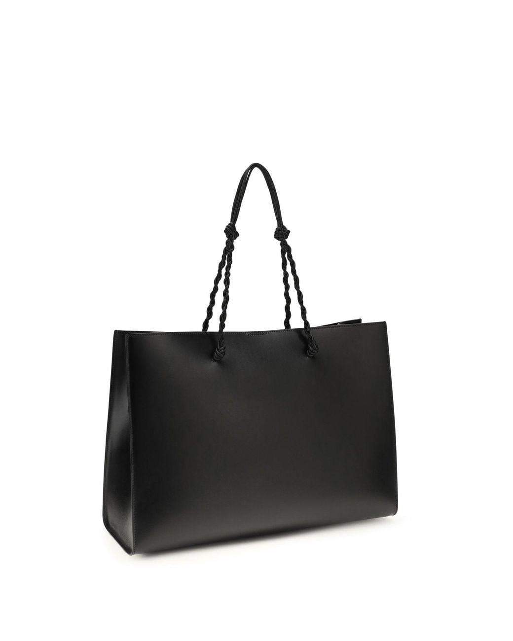 Jil Sander Black Tangle Tote Bag