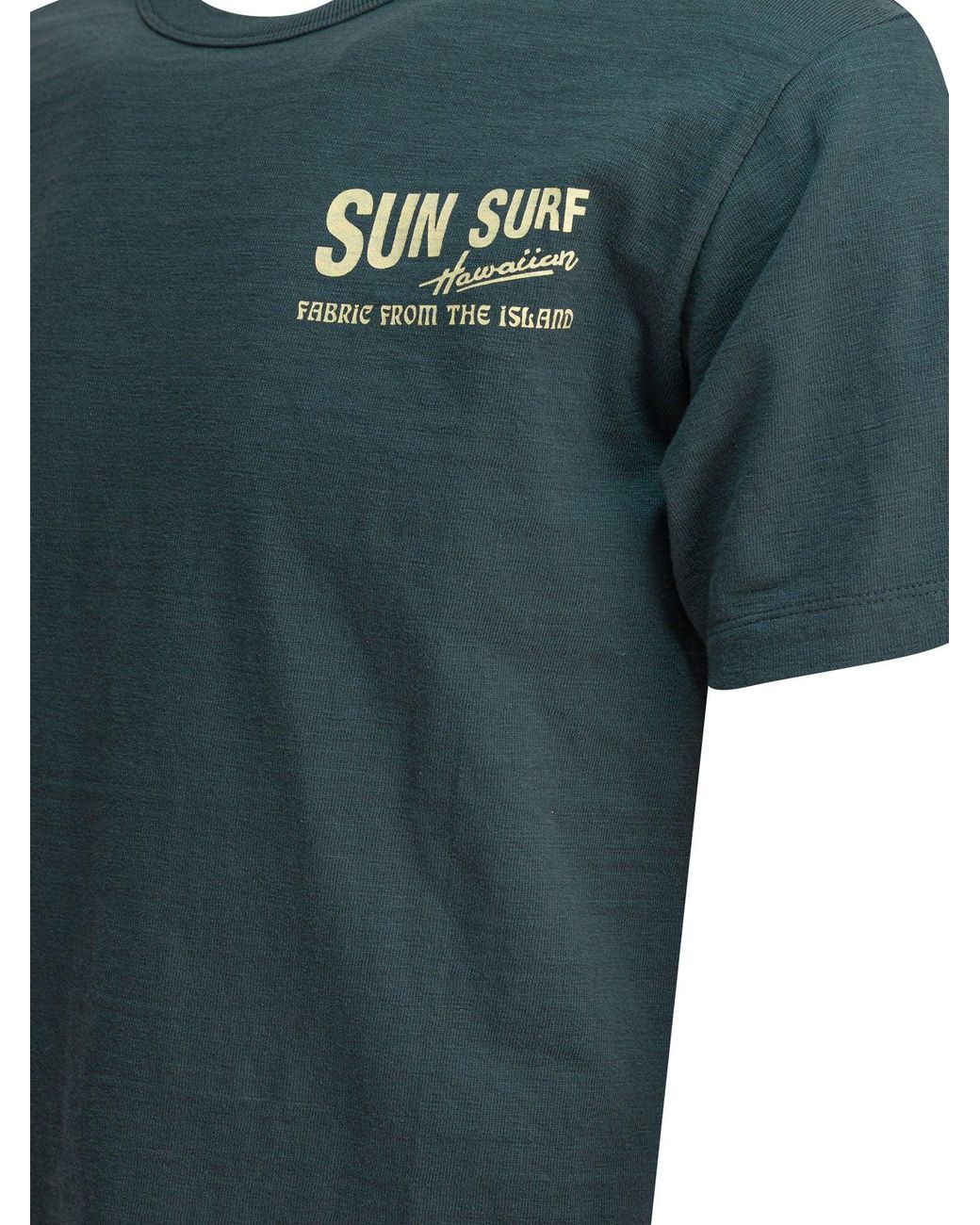 Sun Surf T-shirt With Logo T-shirts Green for men
