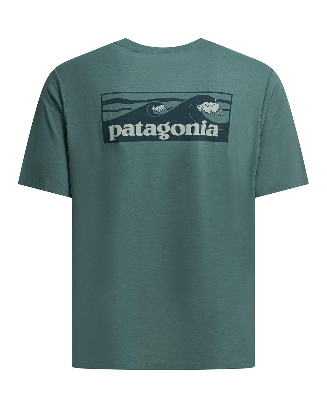 Patagonia Green Polyester T-Shirt for men