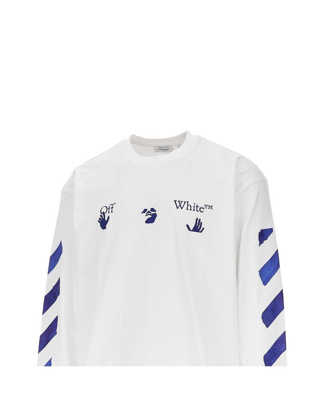 Off-White c/o Virgil Abloh White 'Bacco Arrow Skate' Cotton T-Shirt for men